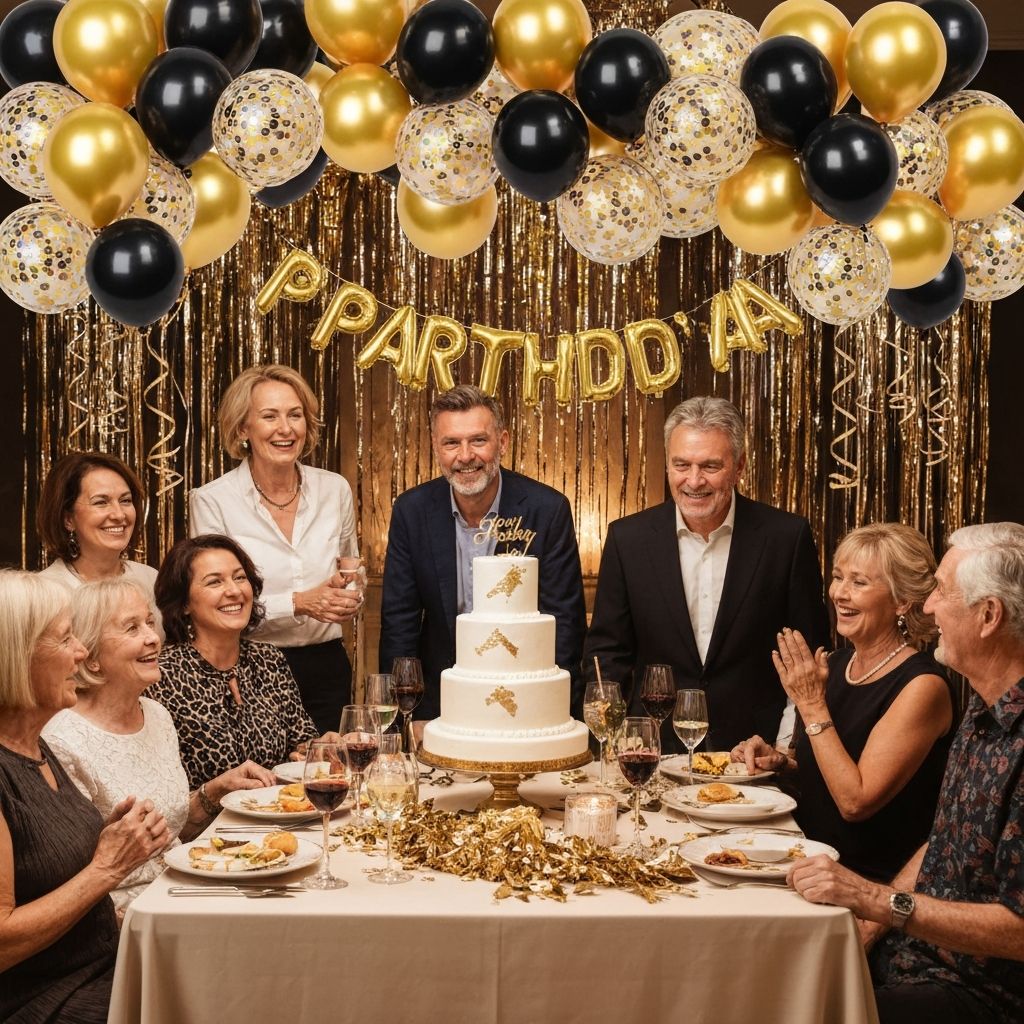 Milestone birthday party