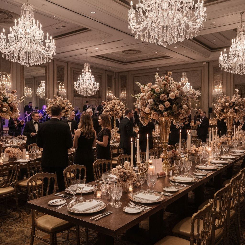 Corporate gala dinner