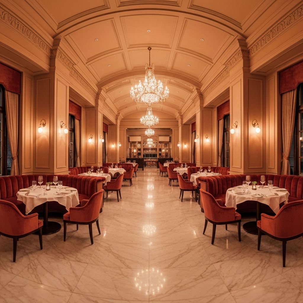 Fine dining restaurant