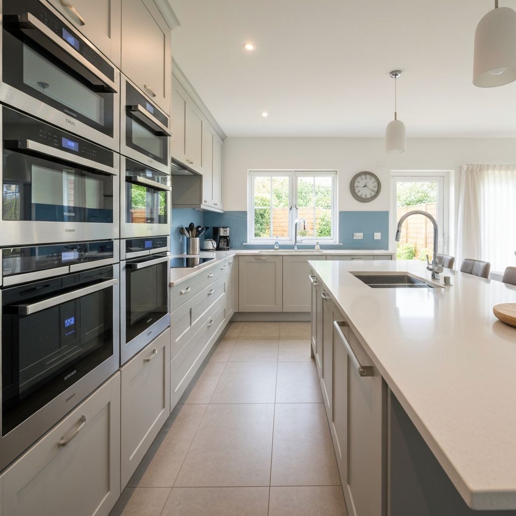 Spotless vacation rental kitchen